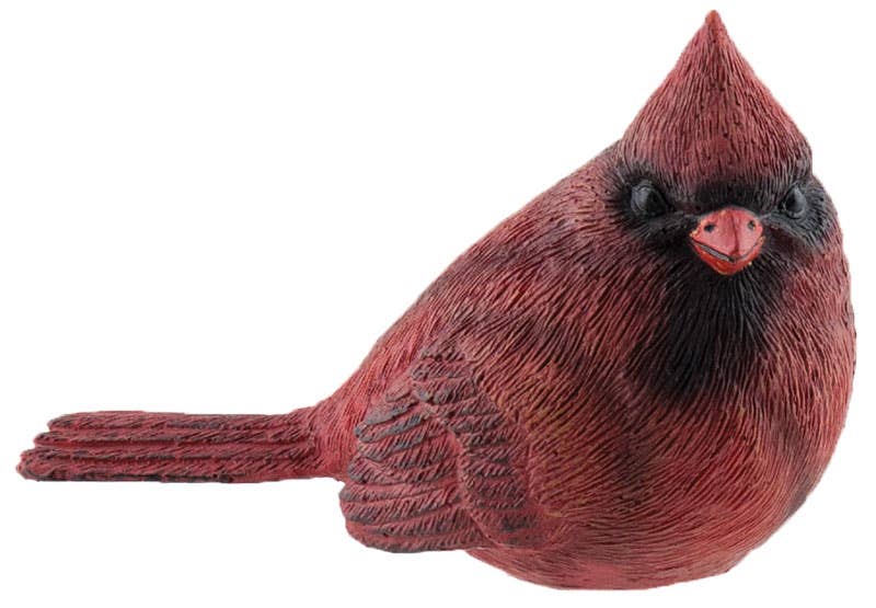Small Resin Cardinal, 4 Assorted
