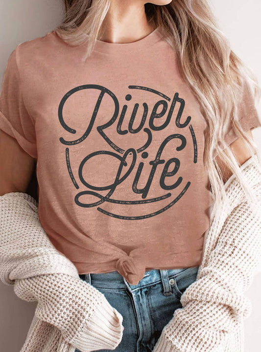 RIVER LIFE GRAPHIC TSHIRTS