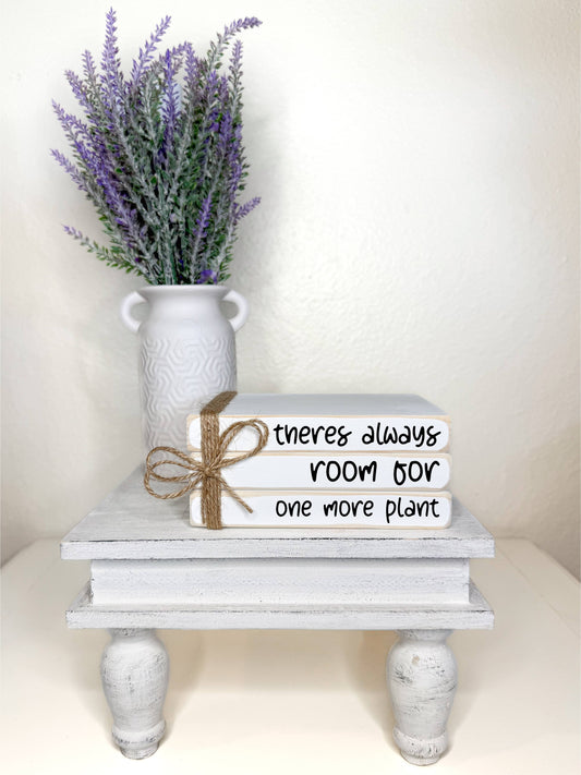 Room for More Plants Book Stack