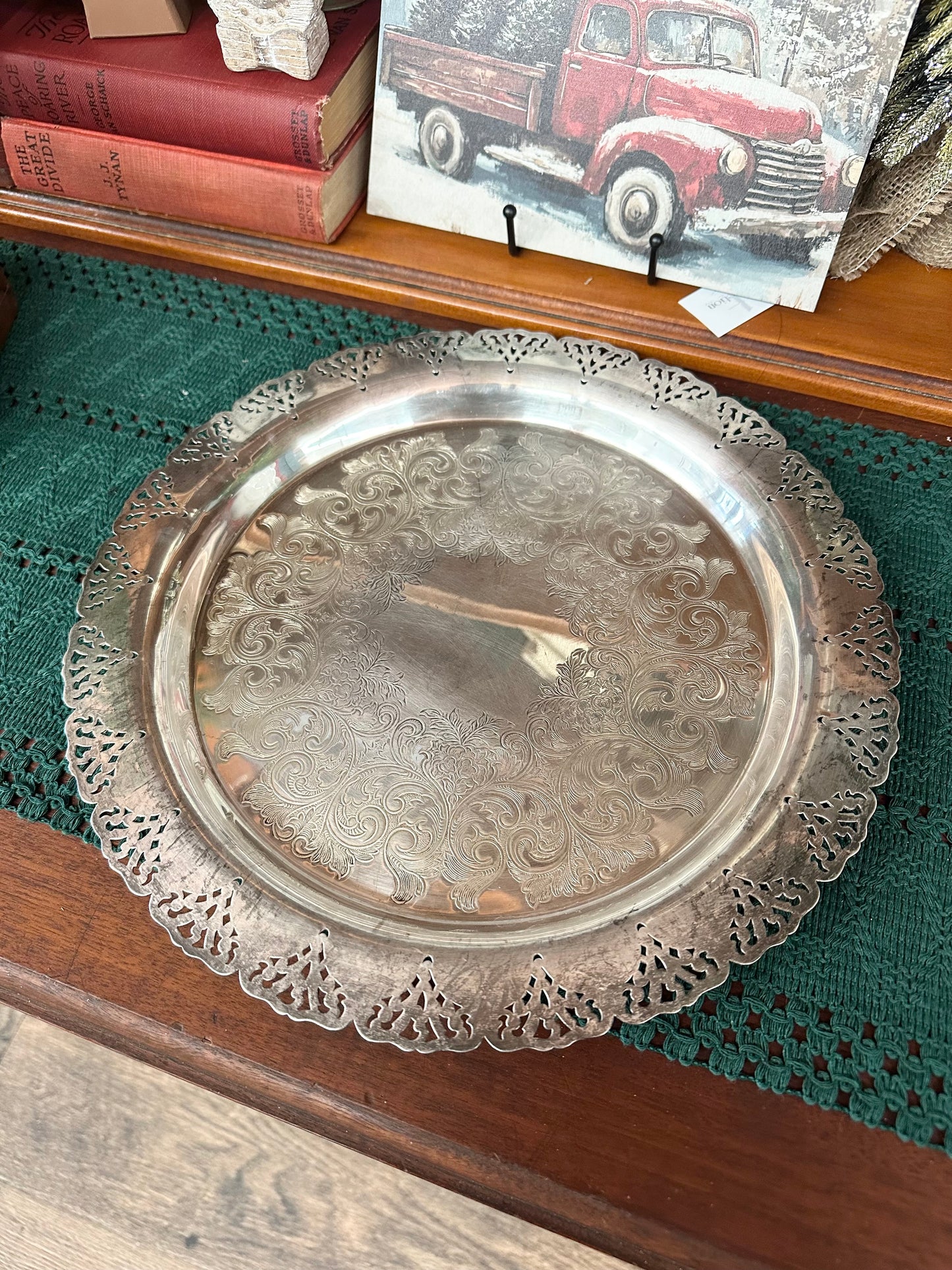 Vintage Silver Trays