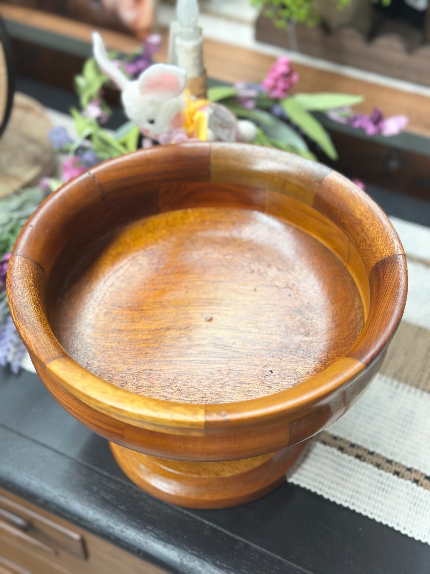 Oak Pedestal “Fruit Bowl”