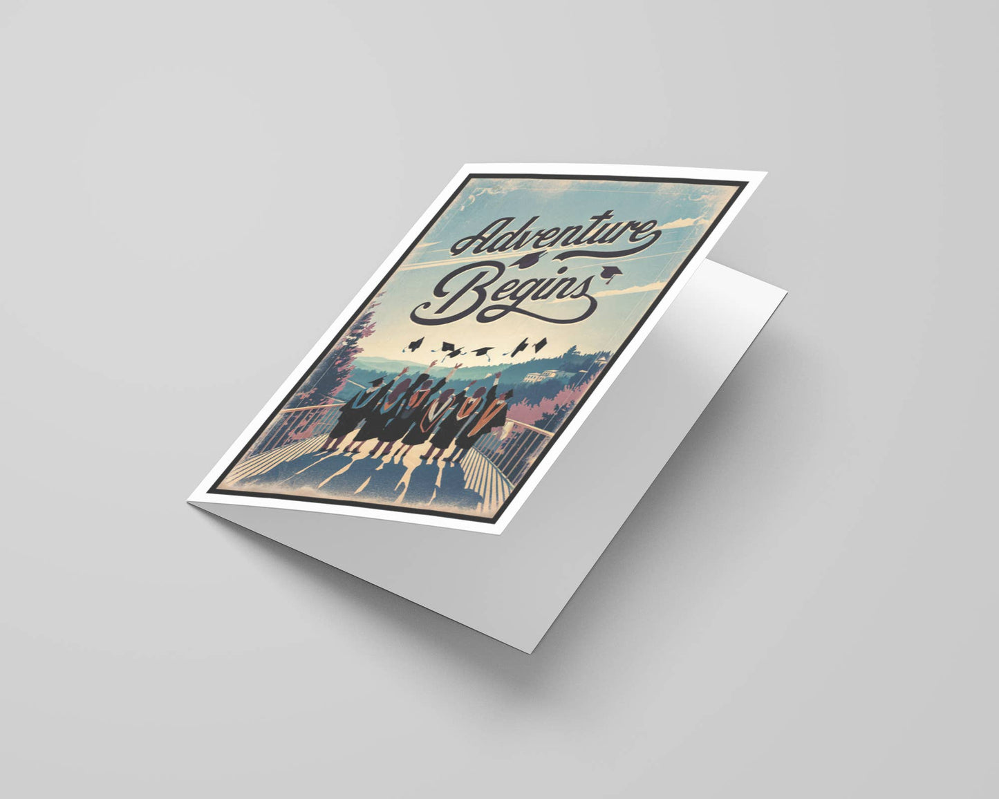 Adventure Begins-Graduation Cards