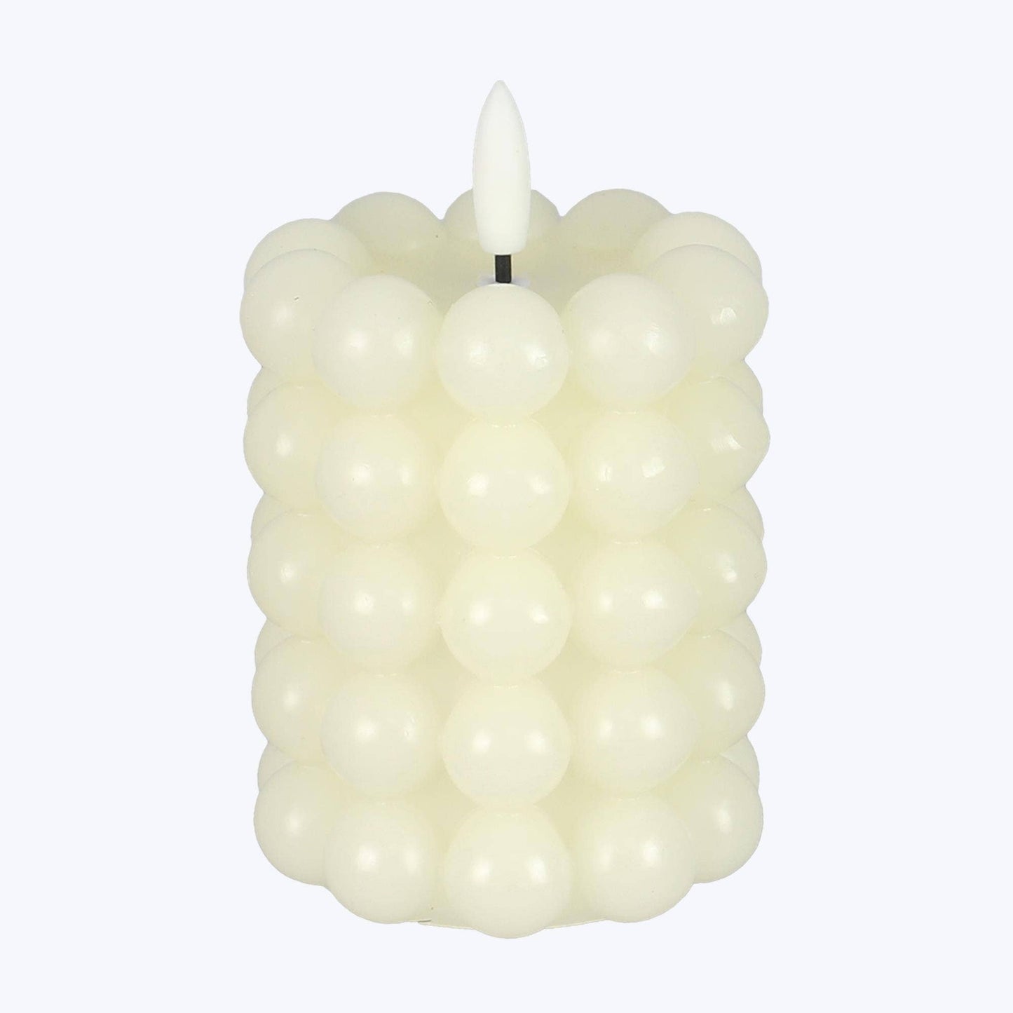 Wax LED Flickering Bubble Candle