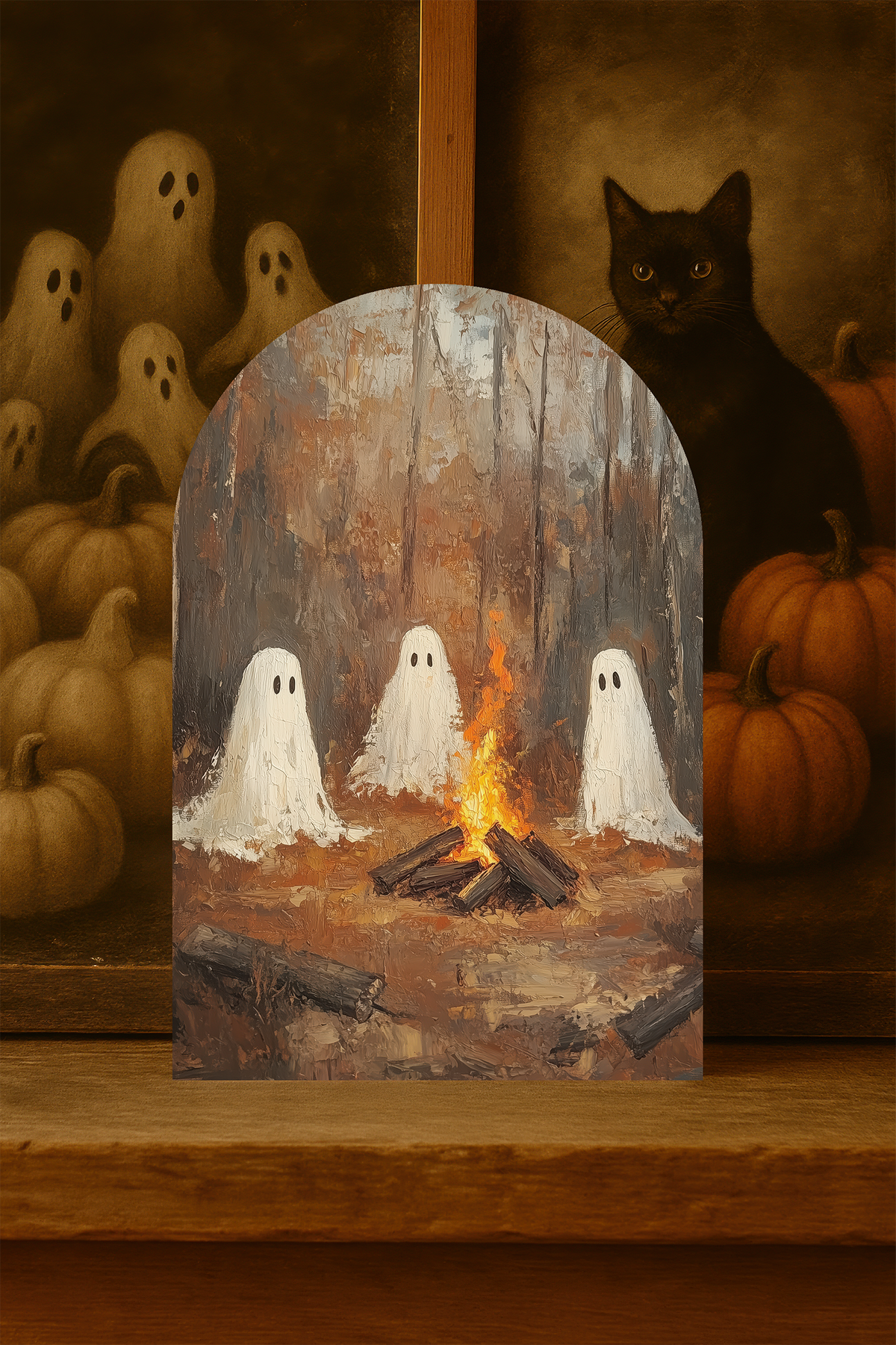 Campfire Ghosts Arch Sign