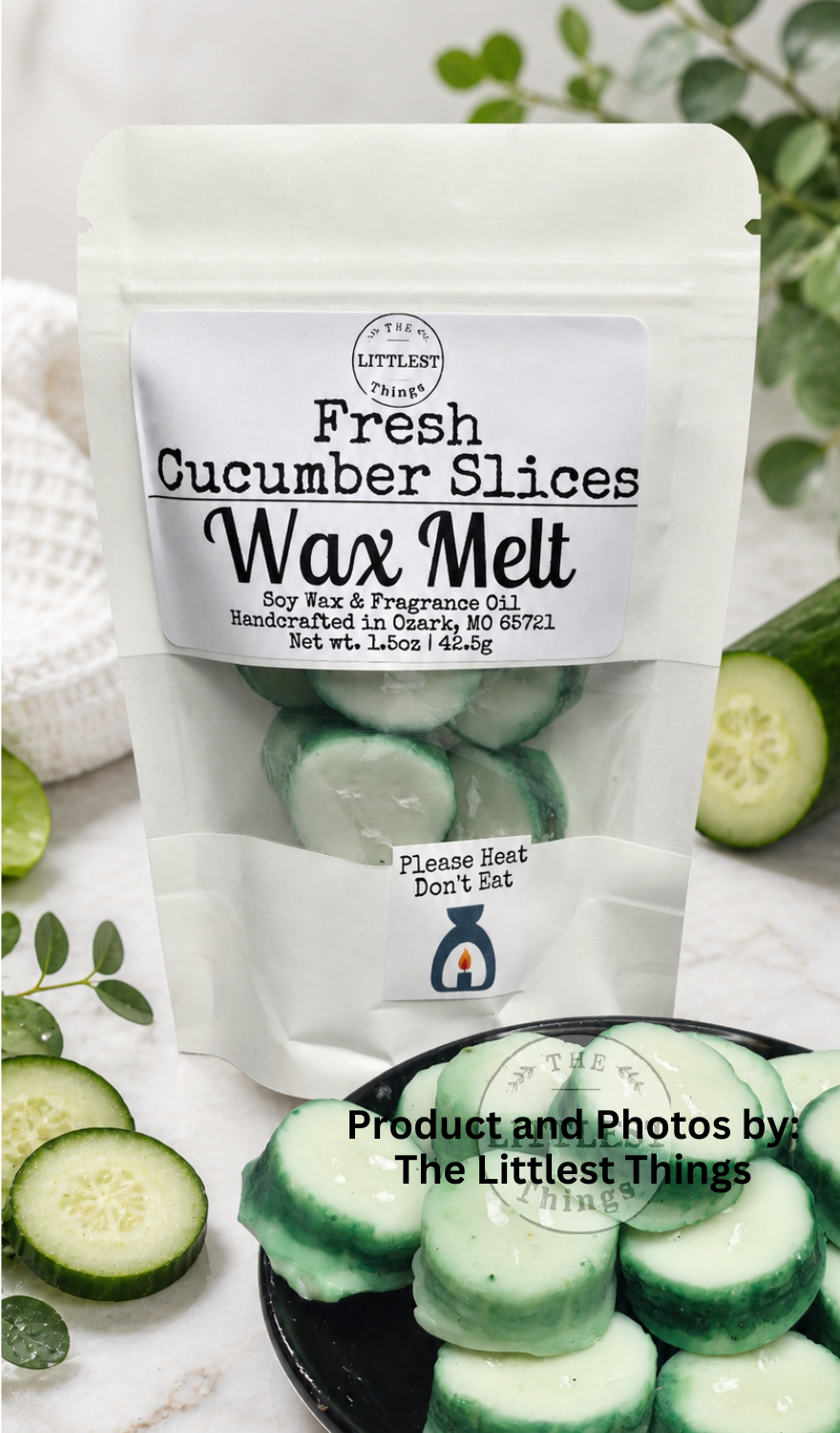 Fresh Cucumber Slices