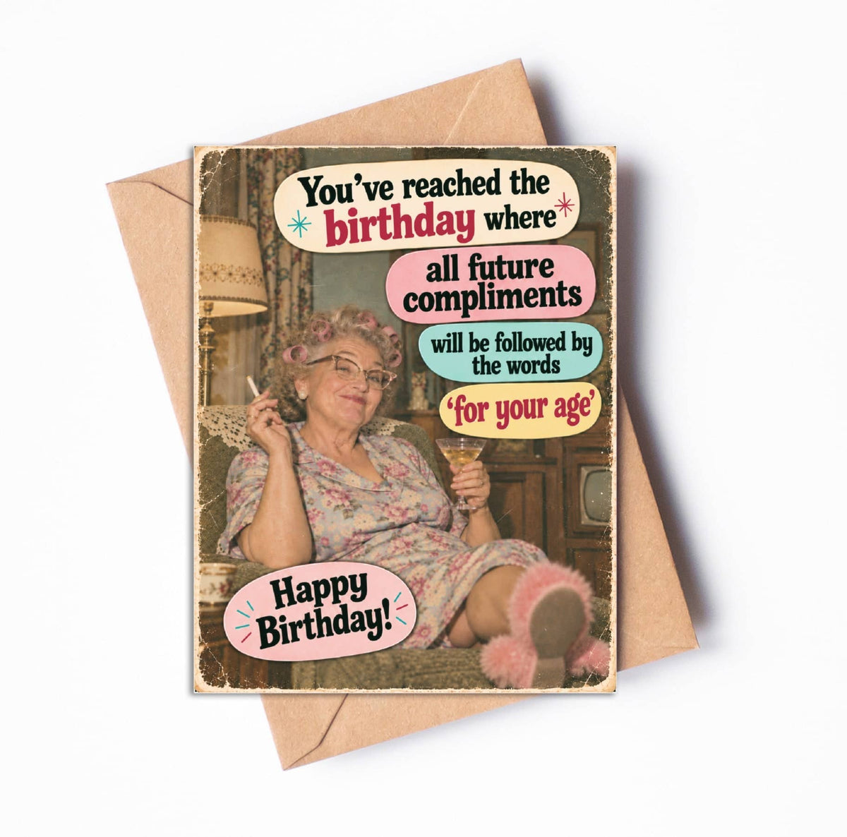 For Your Age Greeting Card