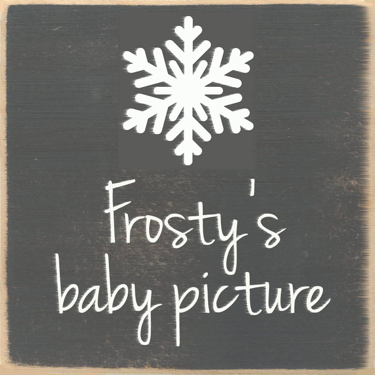 Frosty's Baby Pic