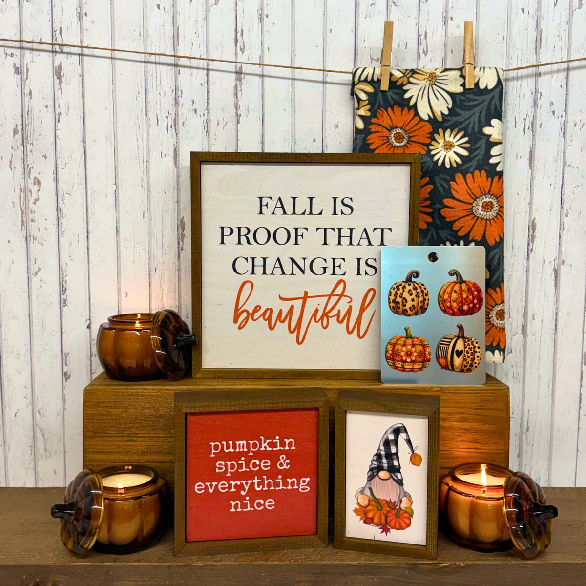 Pumpkin Vessel Candle