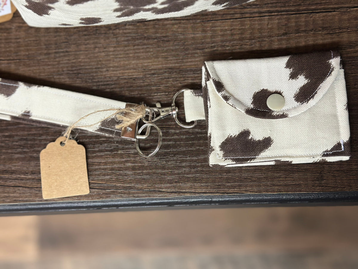 Handmade Cow Print Bags