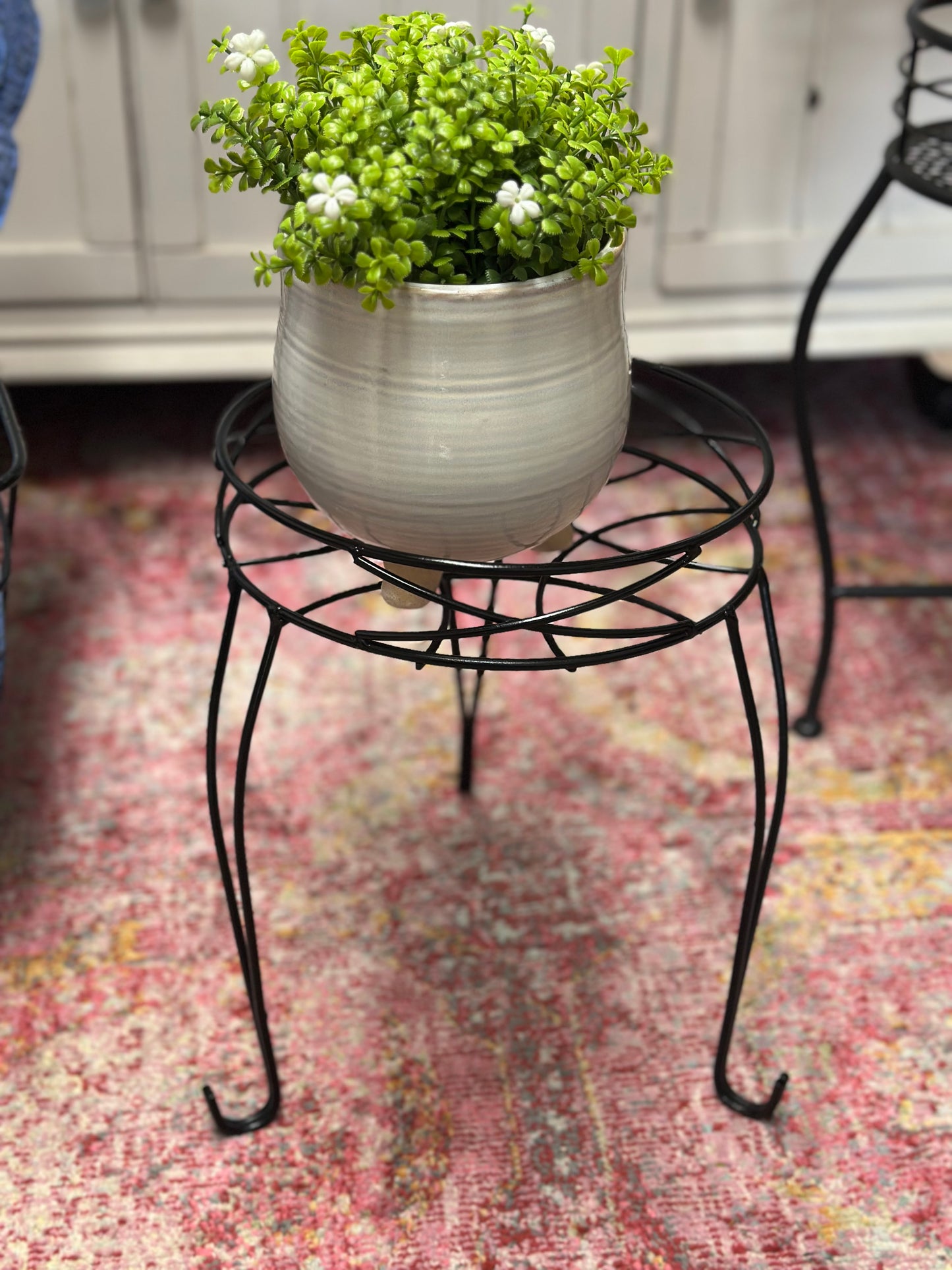 Small Iron Plant Stand