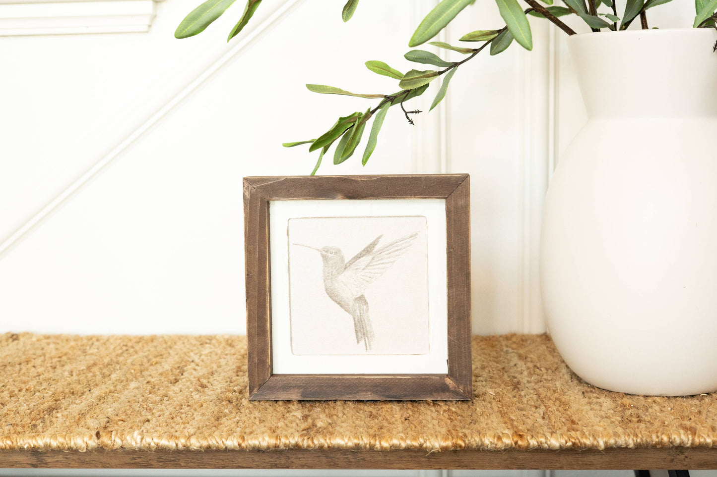 Hummingbird/Butterfly Reversible Sign