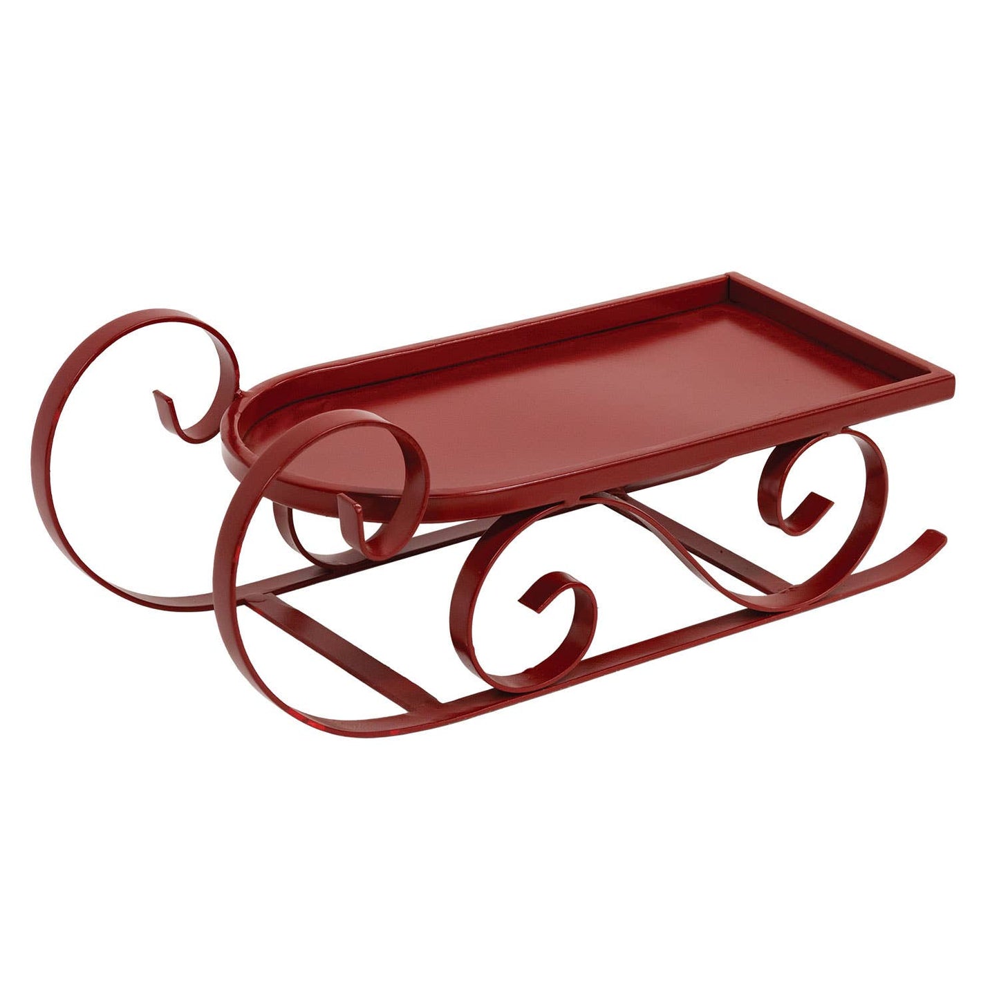 Red Metal Sled, Small