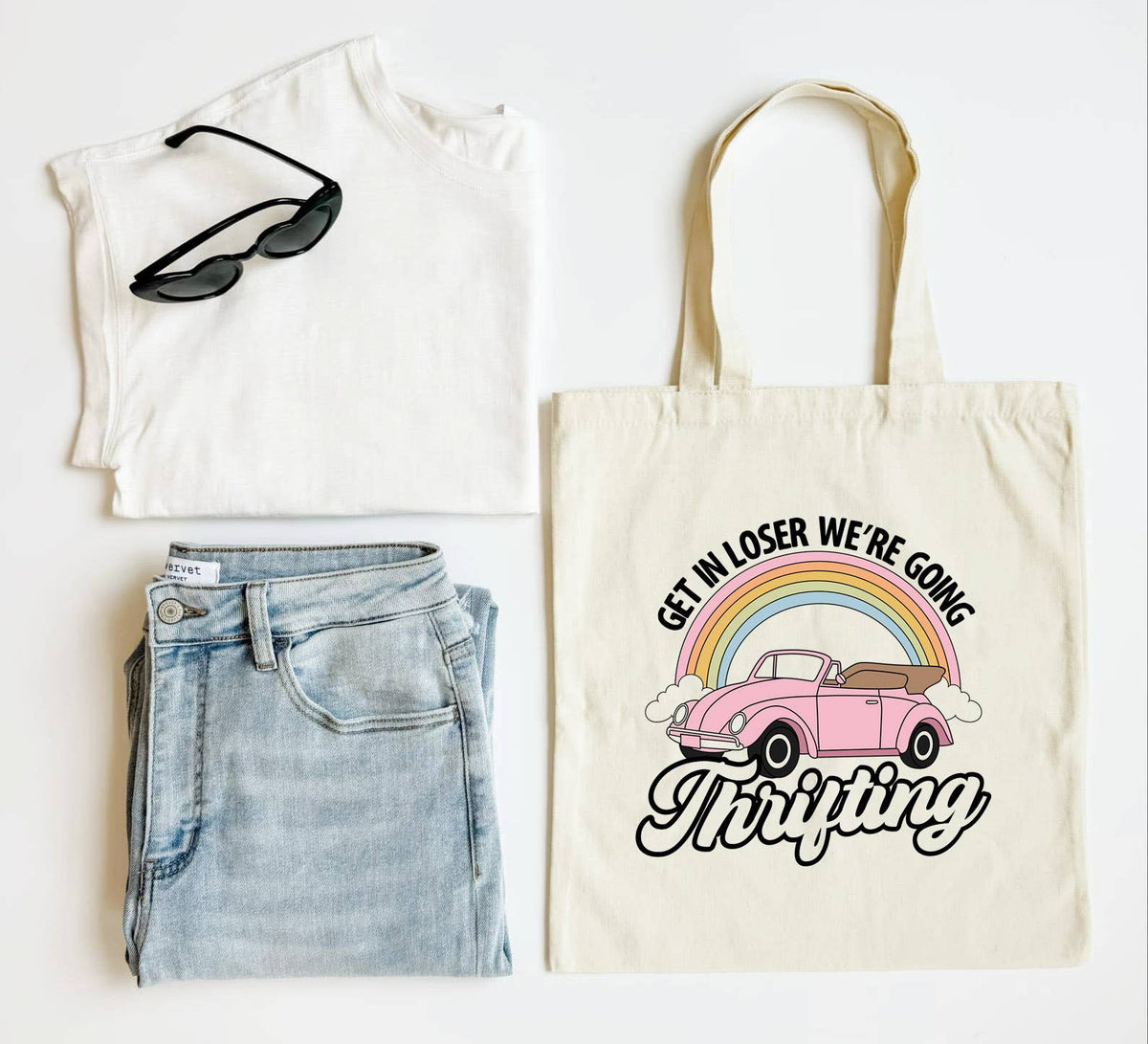 Get In Loser Tote Bag