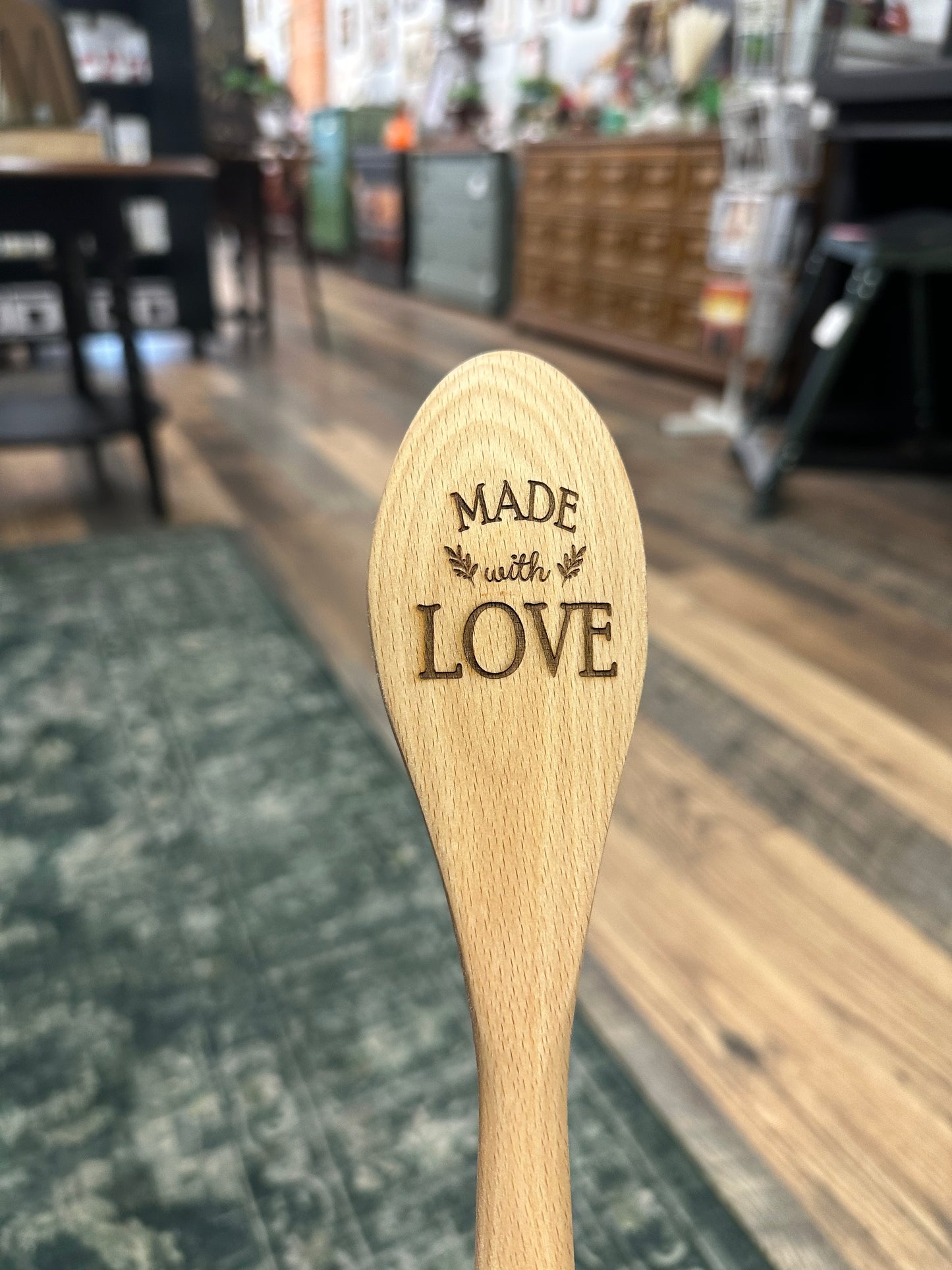 Engraved Wooden Spoons