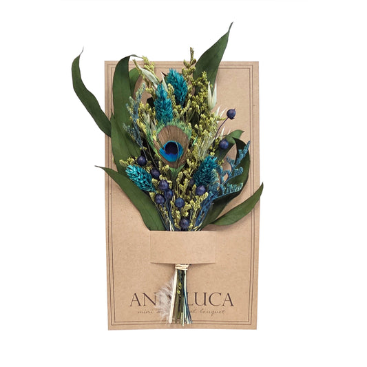 Joyous Peacock Mini Bouquet #258