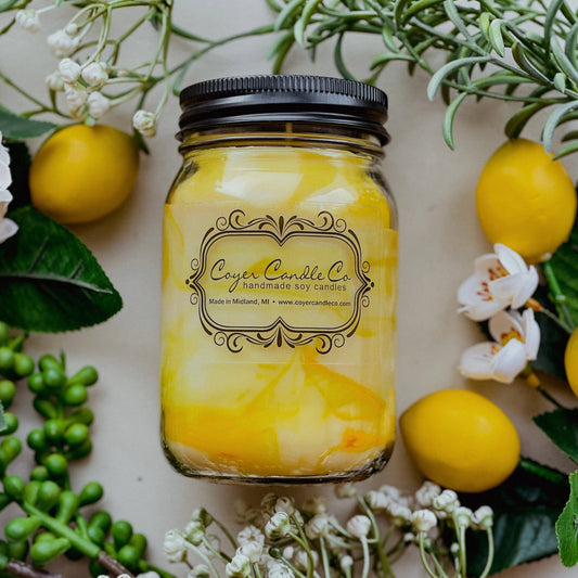 16 oz. Pint Mason Jar Candles - Spring Collection