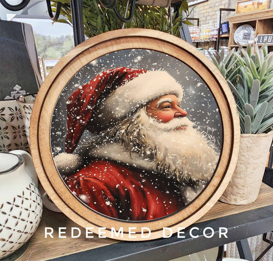 Antique Santa Art
