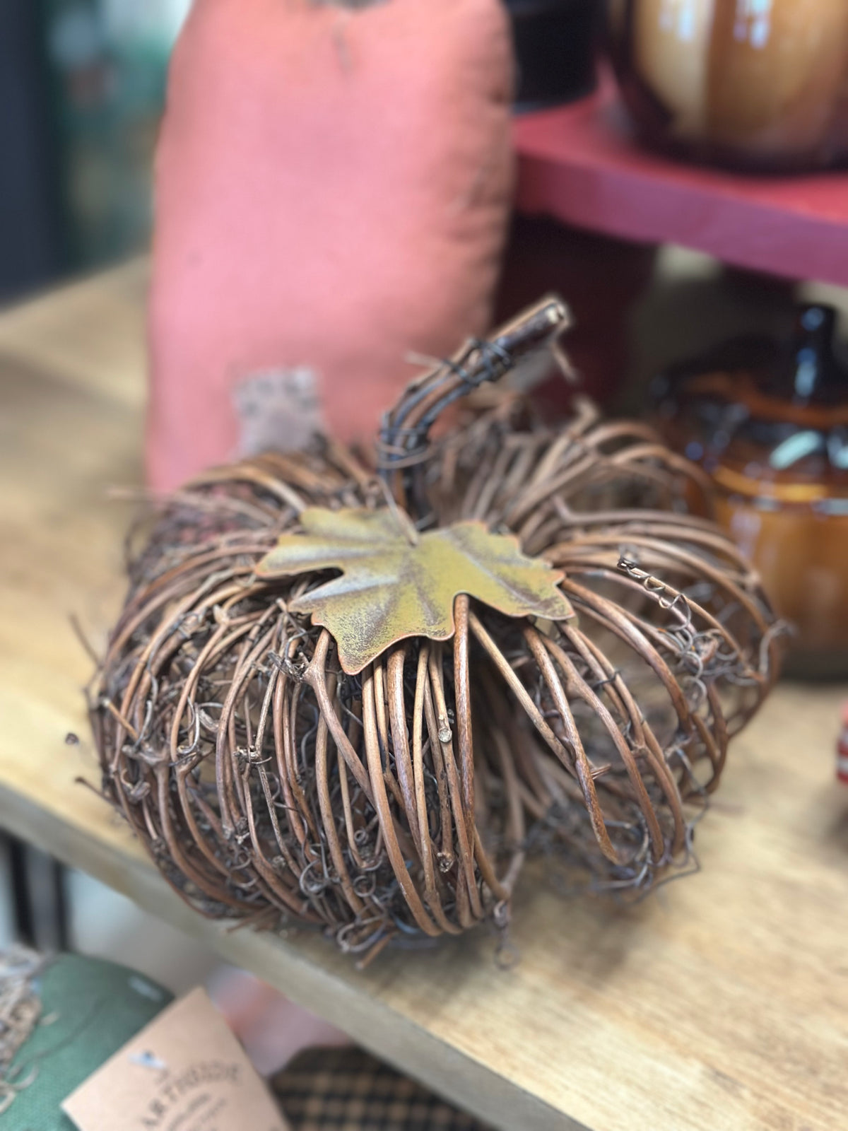 Grapevine Pumpkin