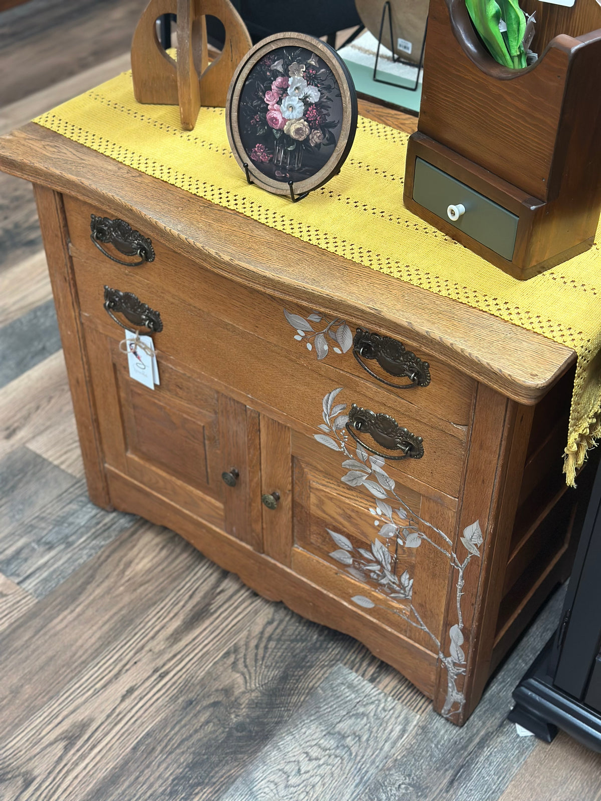 Natural Oak Washstand