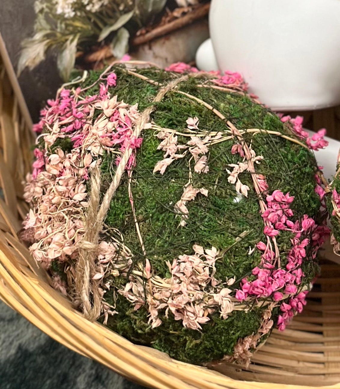 Eva Moss Egg Green/Pink   3x4.5