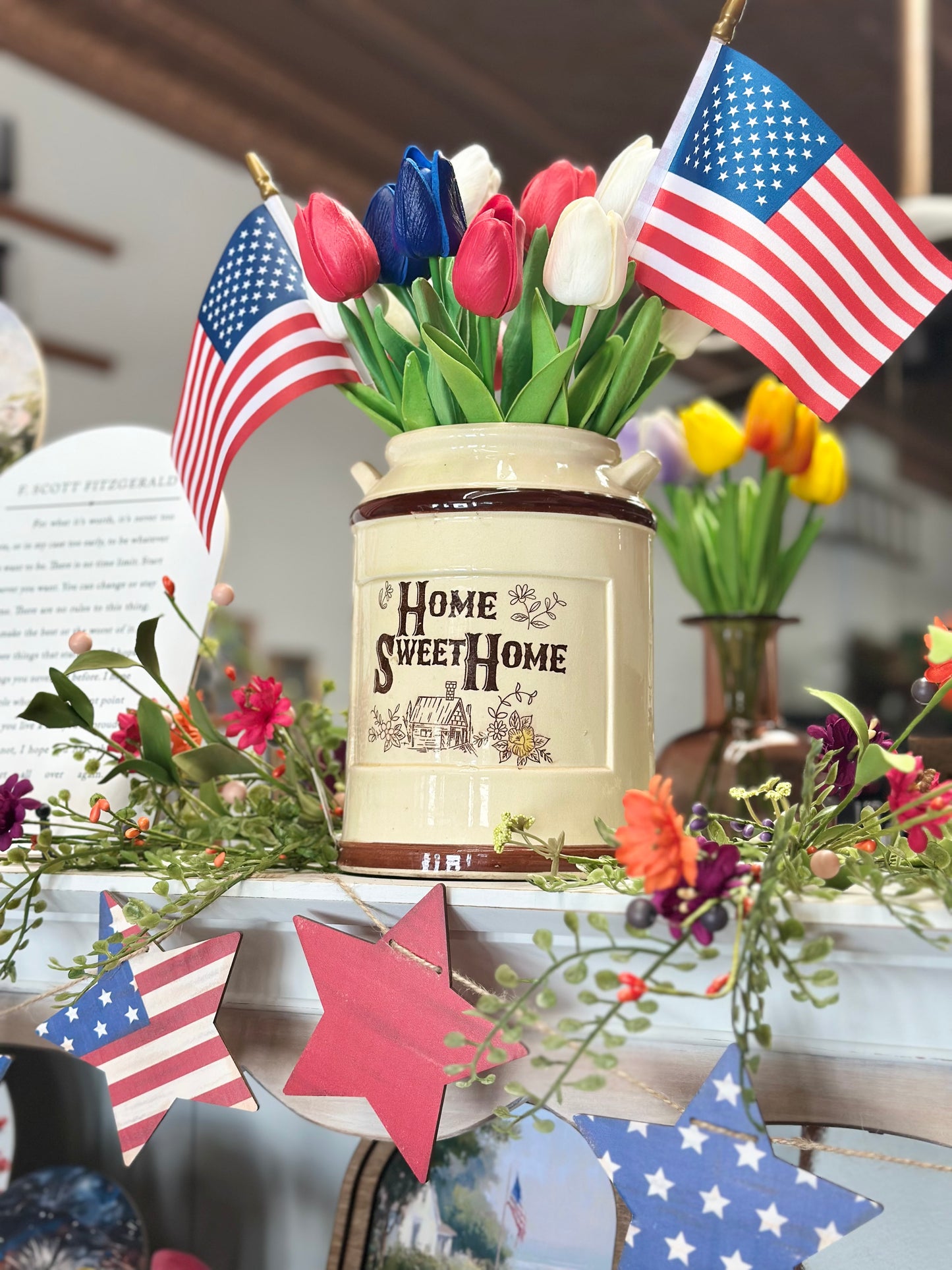 Vintage Stoneware Canister
