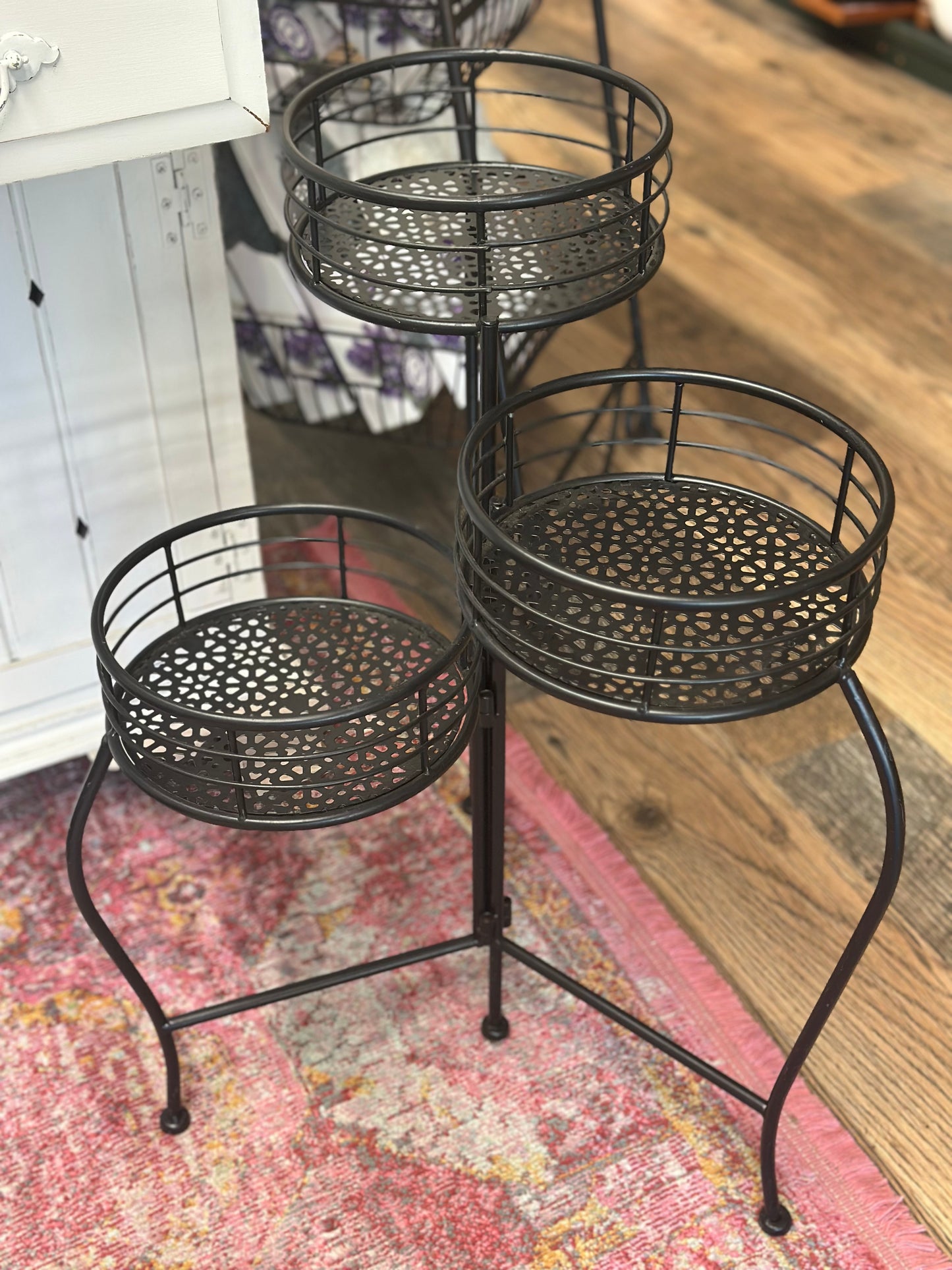 Metal Foldable Plate Stand