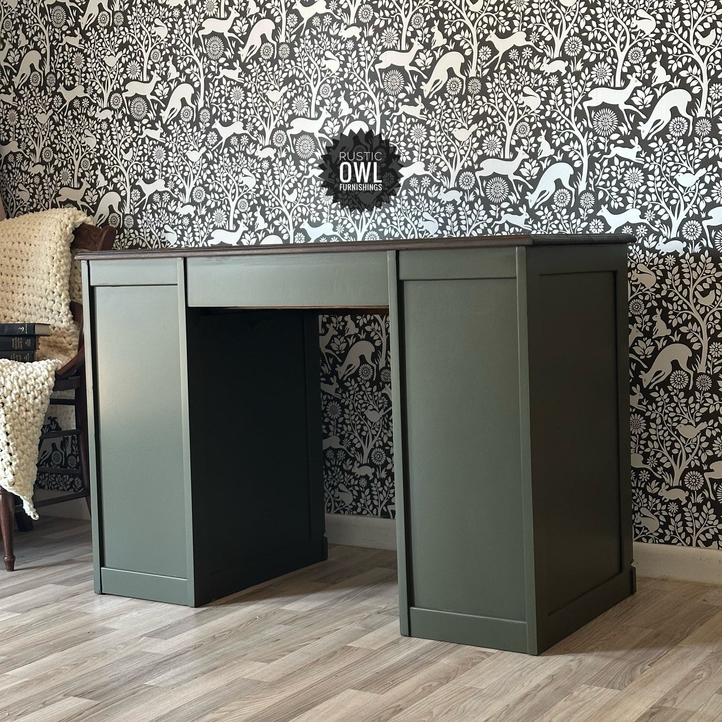 Vintage Executive Desk