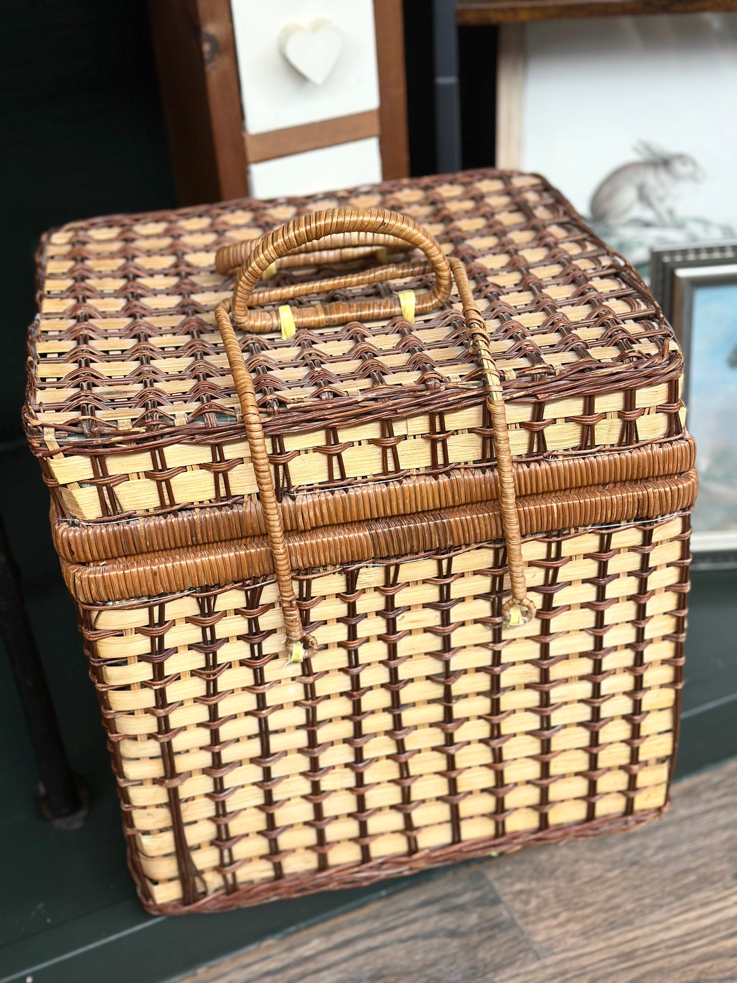 Vintage Picnic Basket