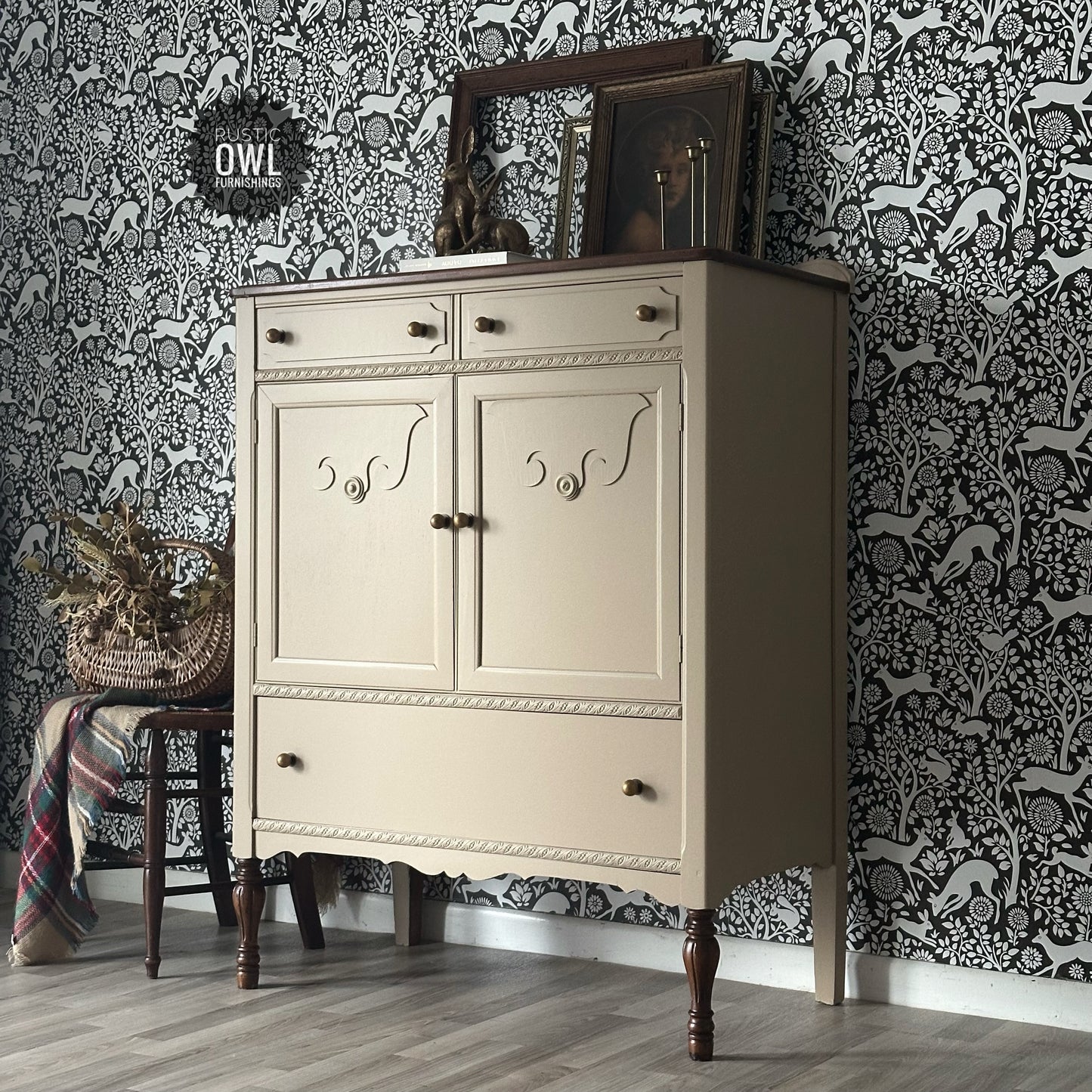 Taupe Armoire/Dresser
