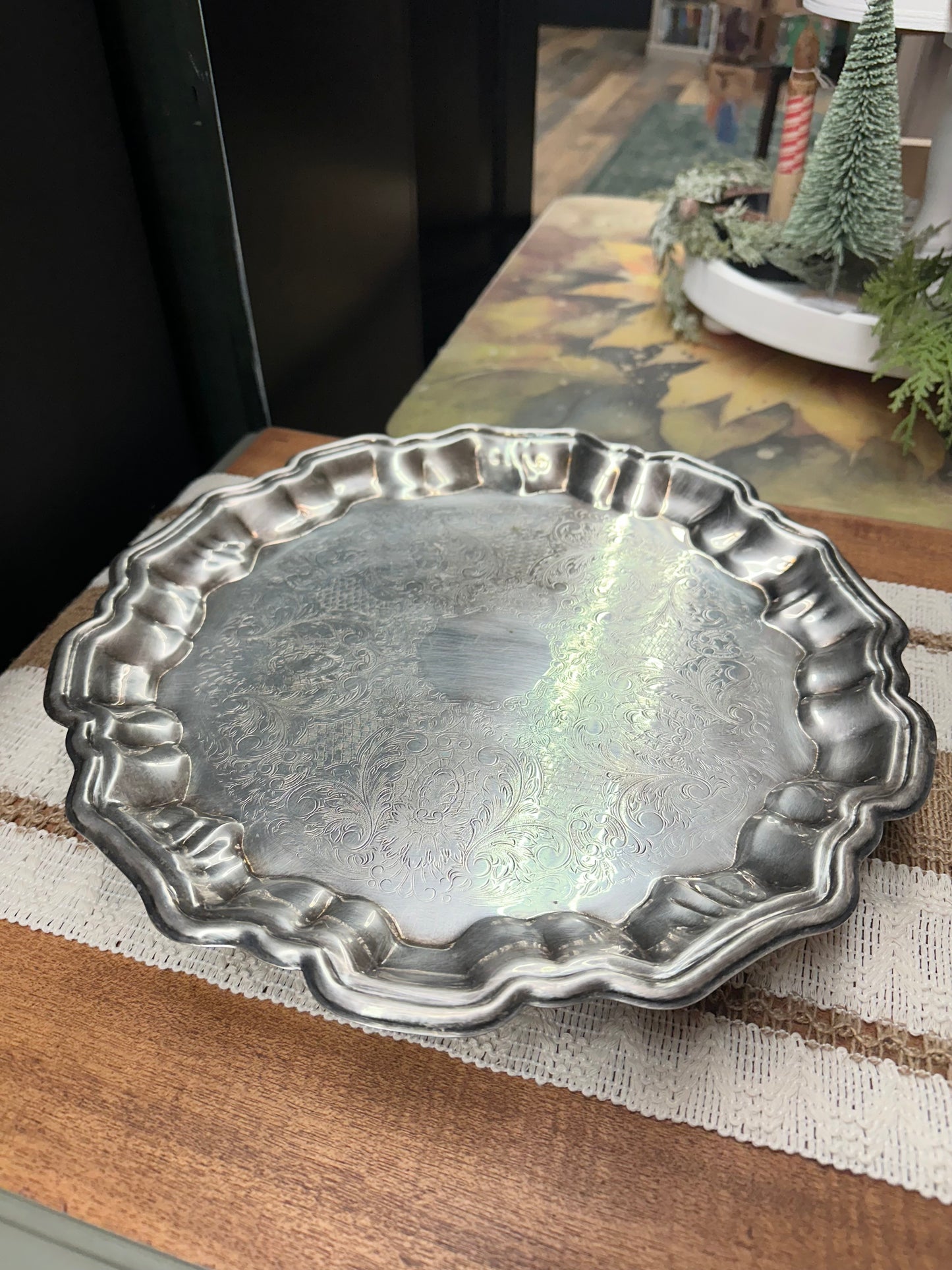 Vintage Silver Trays