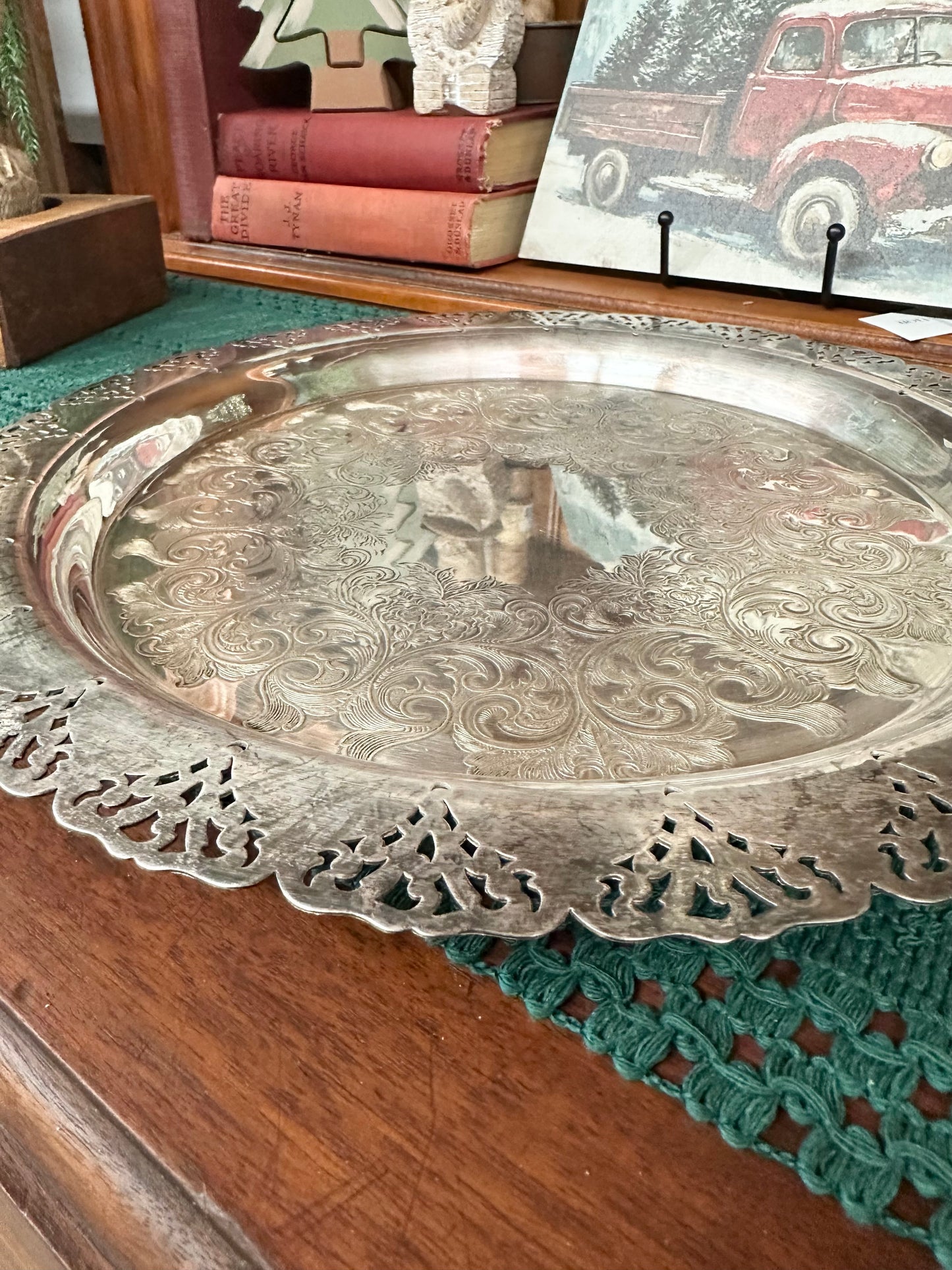 Vintage Silver Trays