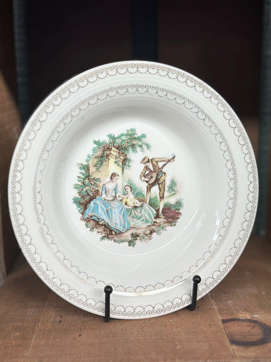 American Limoges “Serenade” 22k Gold Bowl