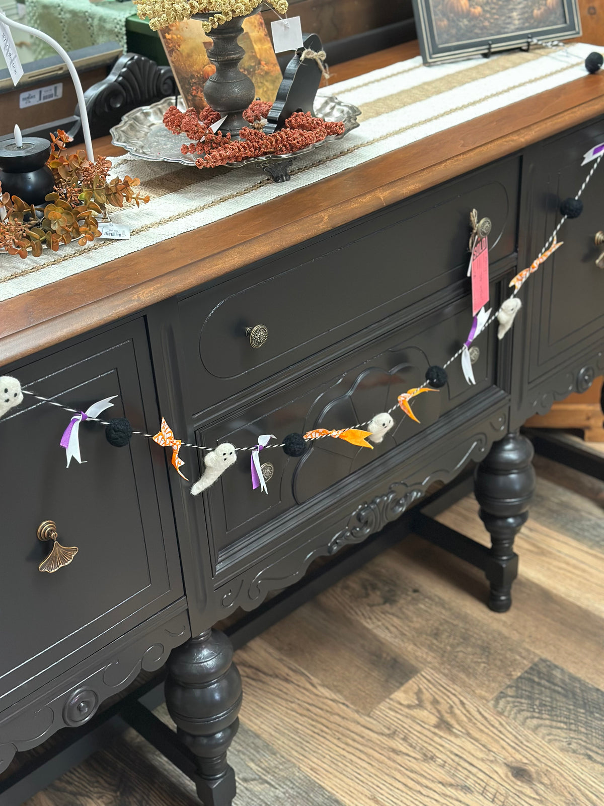 Hand Felted Halloween Garland