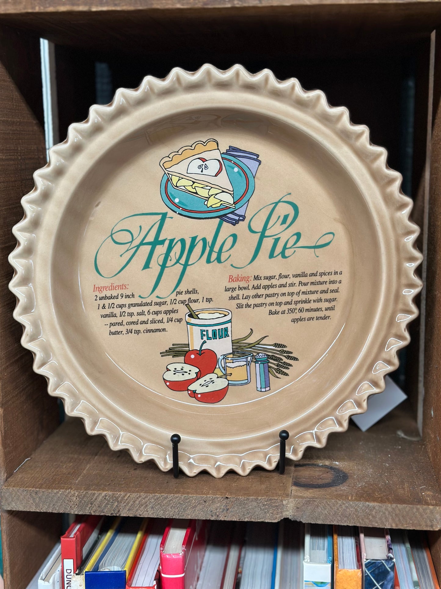 Vintage Apple Pie Dish