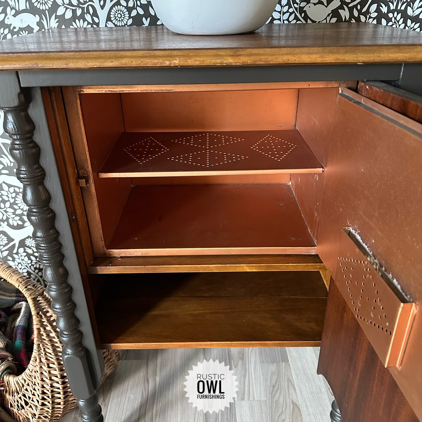 Humidor Side Table