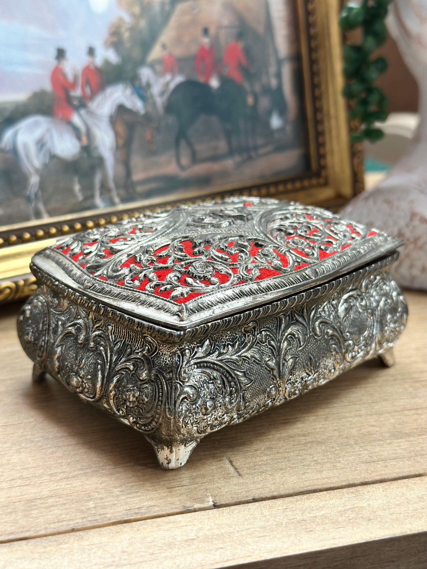 Antique Victorian Trinket Box