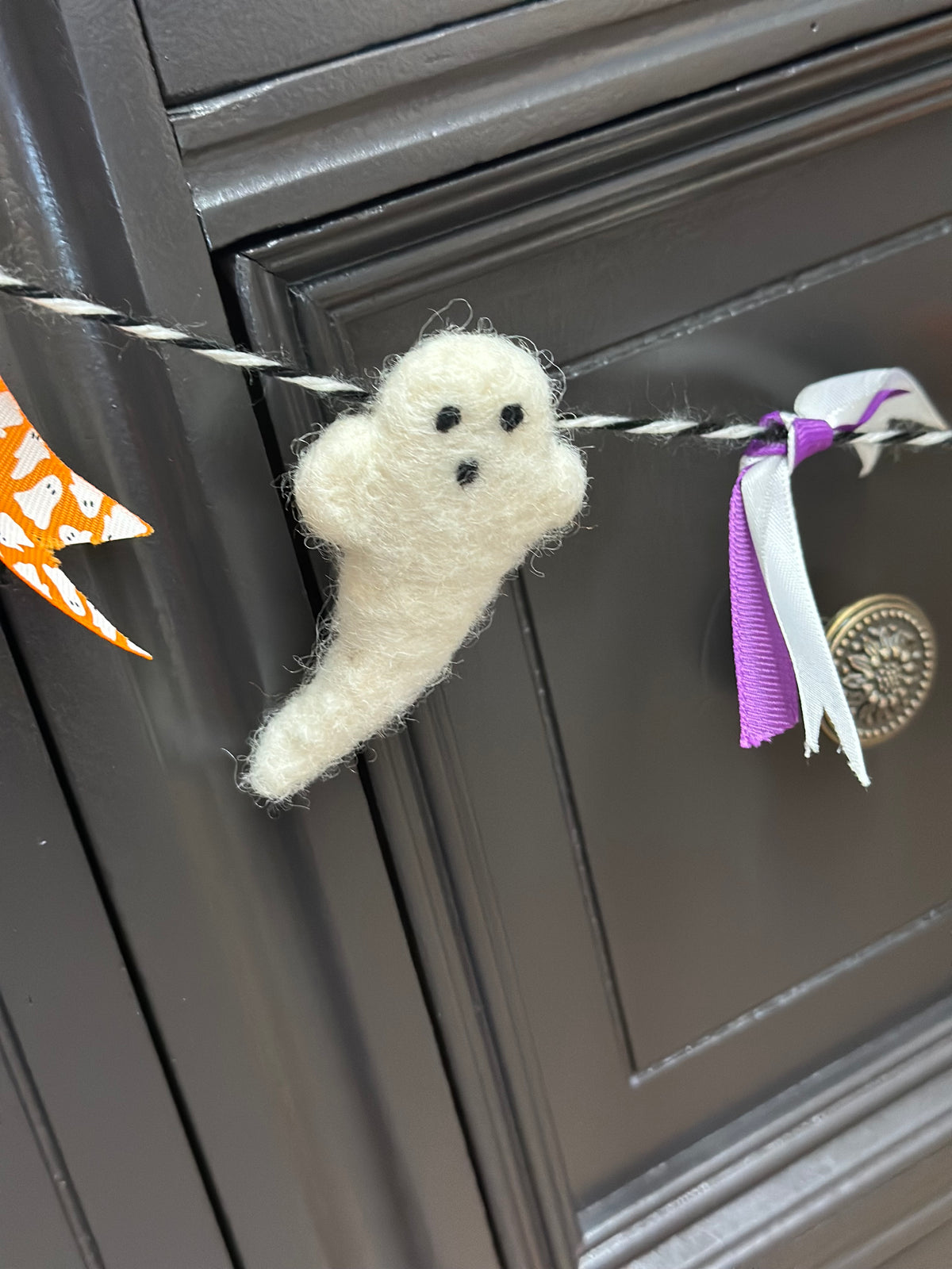 Hand Felted Halloween Garland