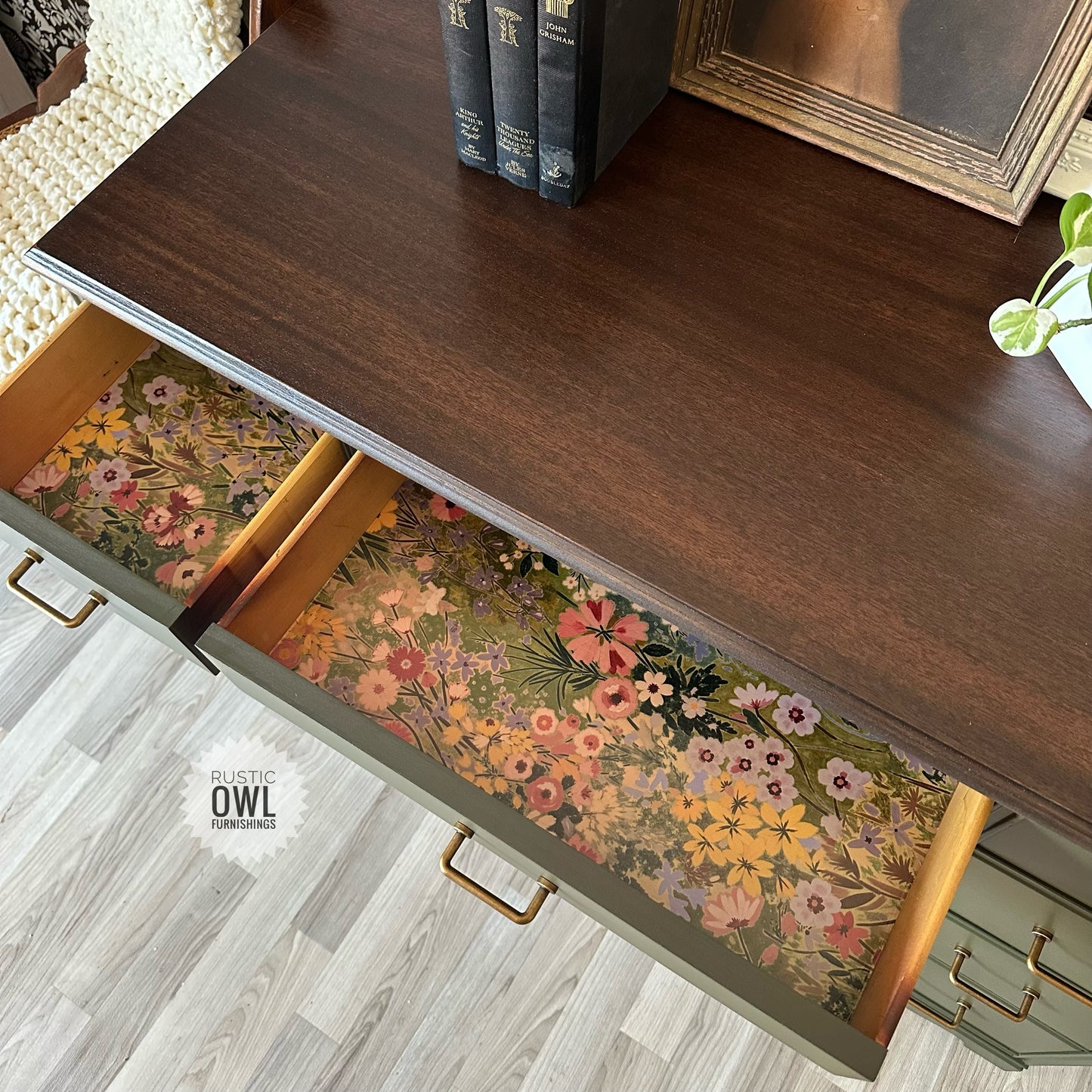Vintage Executive Desk