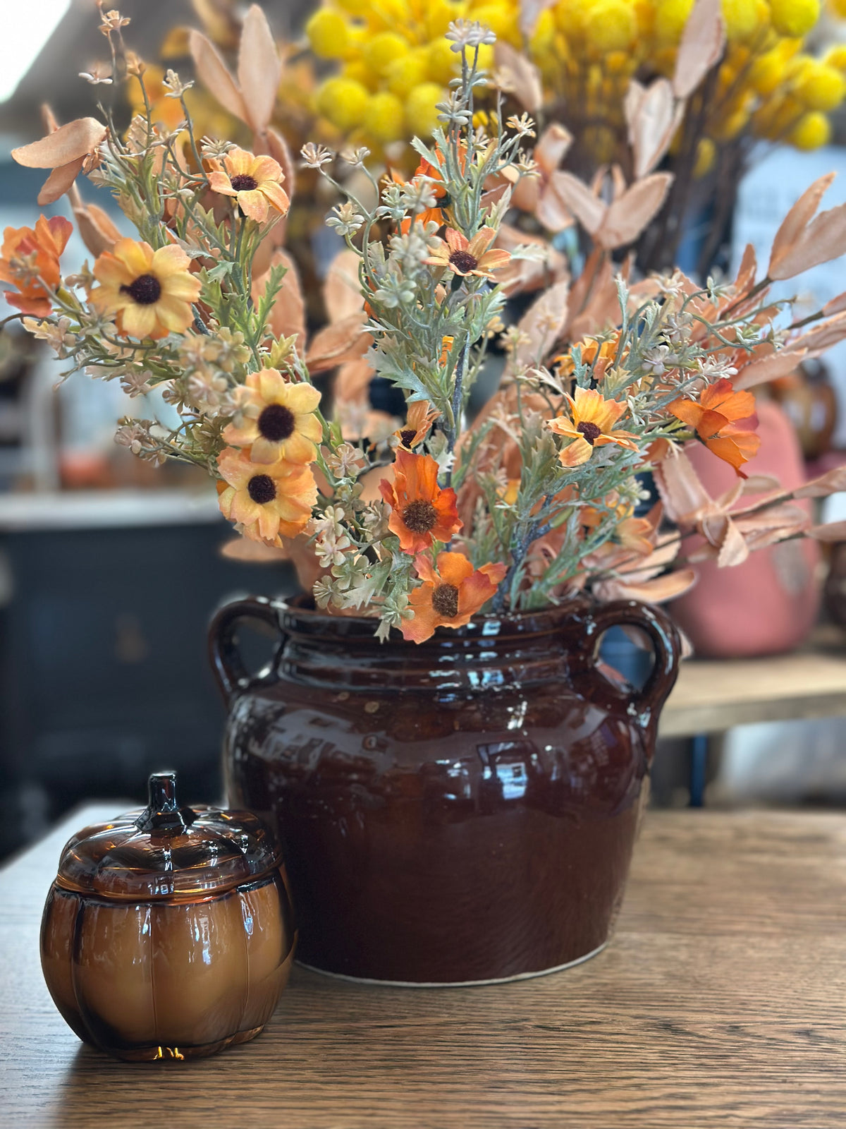 Stoneware Bean Pot