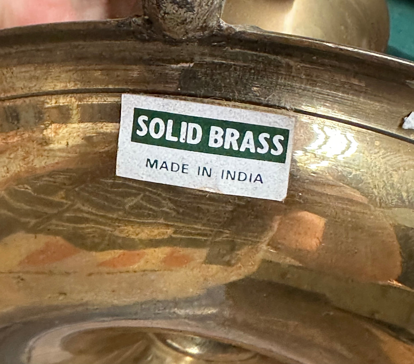 Solid Brass Chamberstick Holder