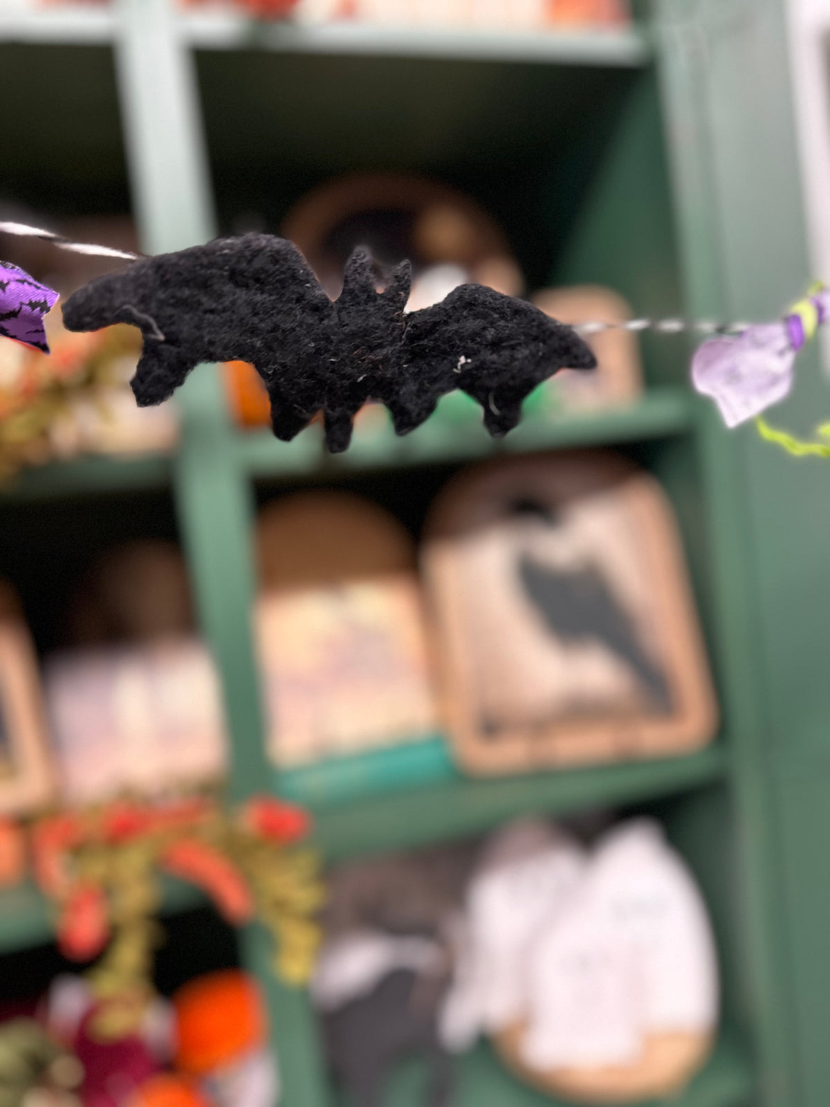 Hand Felted Halloween Garland