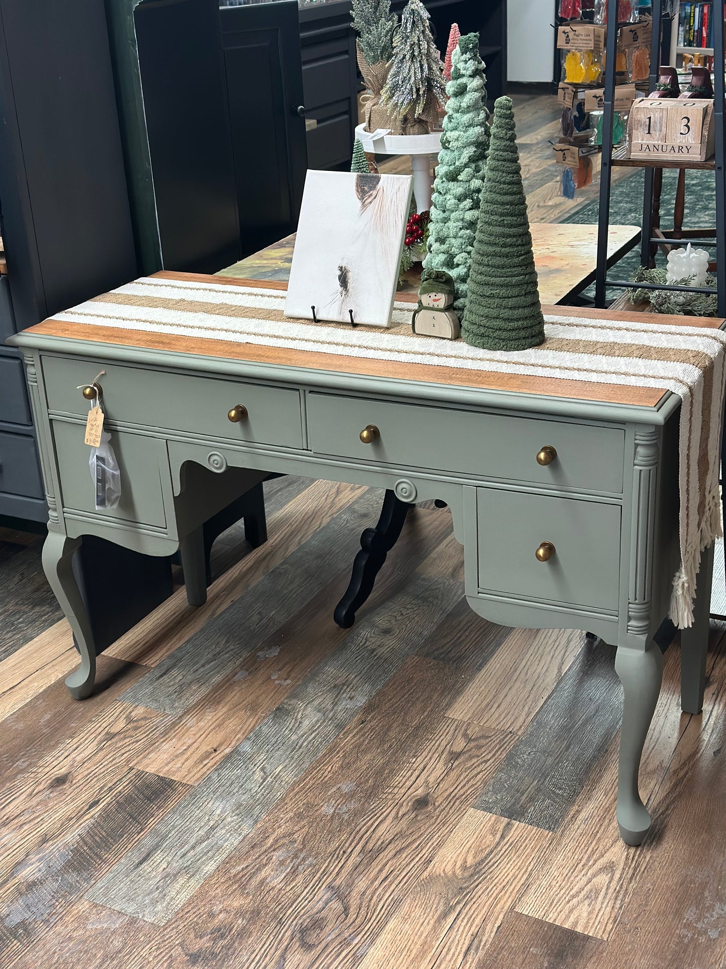 Sage Green Desk