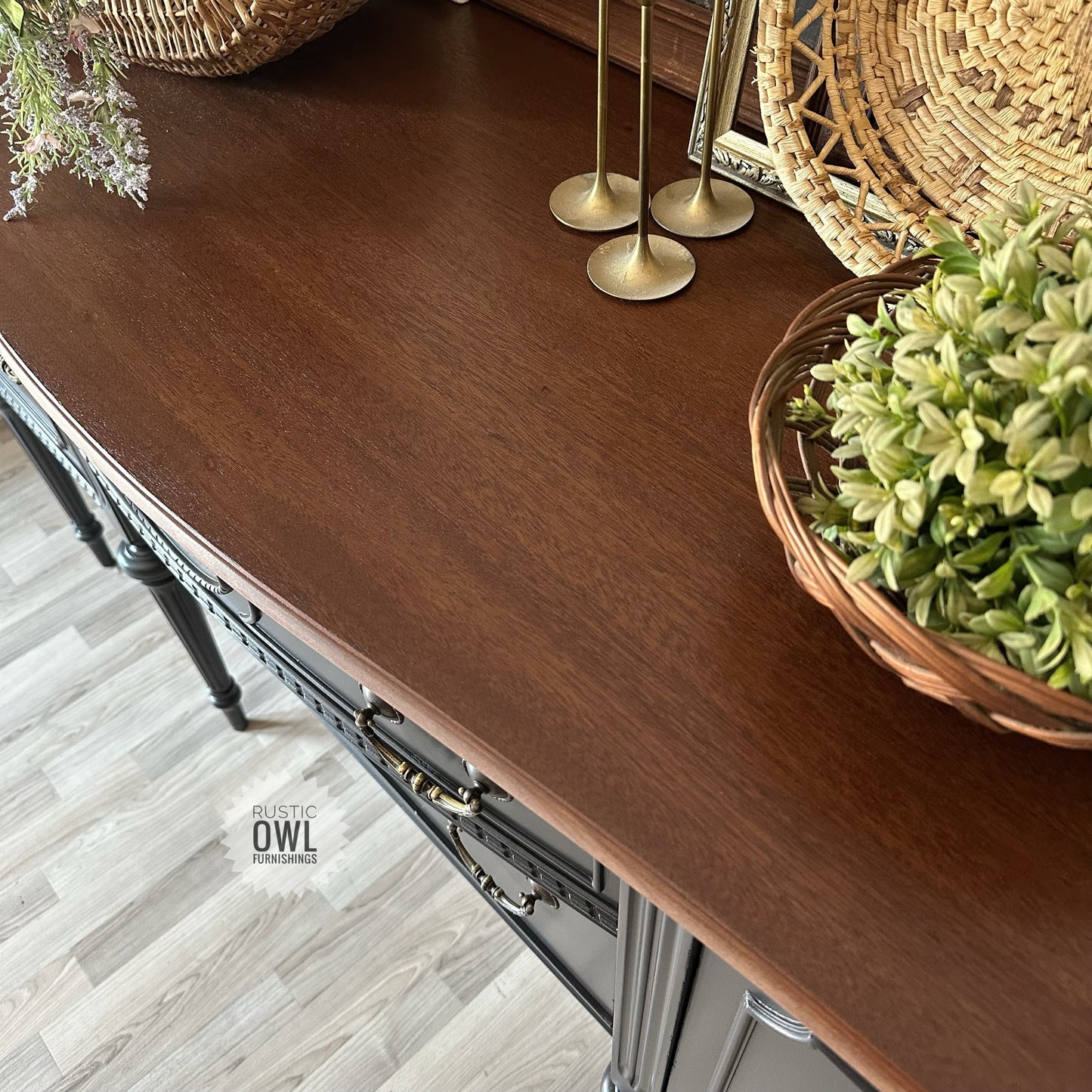 Federal-style Black Buffet
