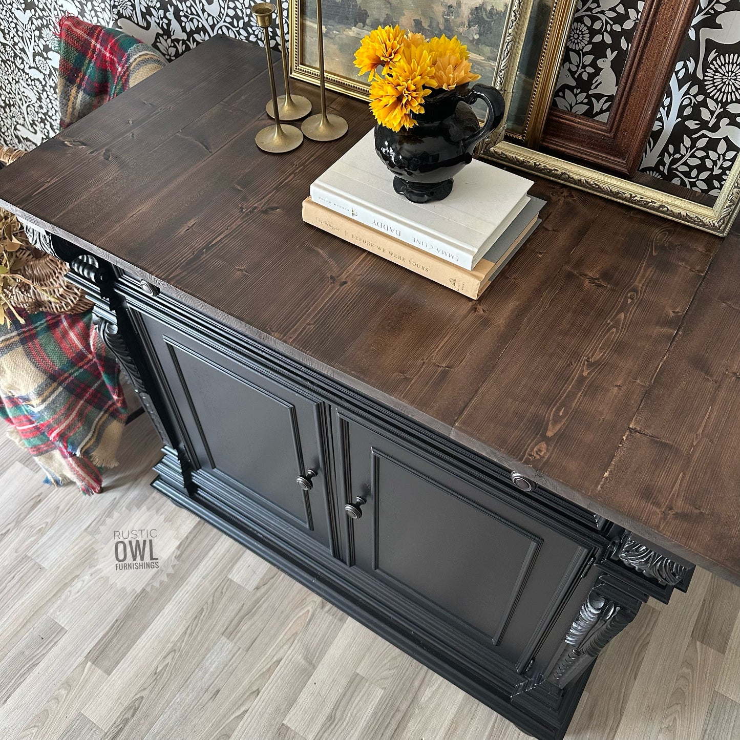 Black Vintage Cabinet