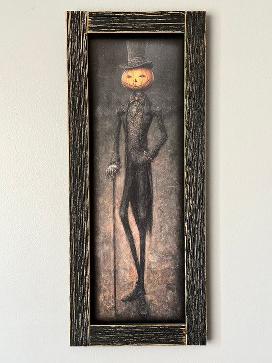 Pumpkin Head- 10x24
