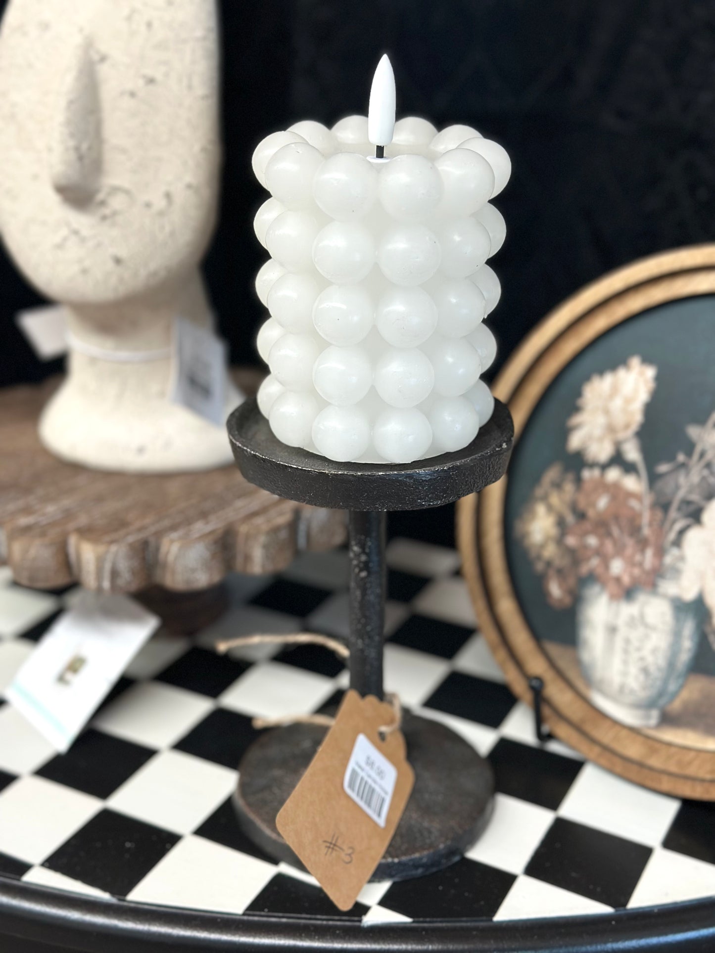 Metal Candle Holder