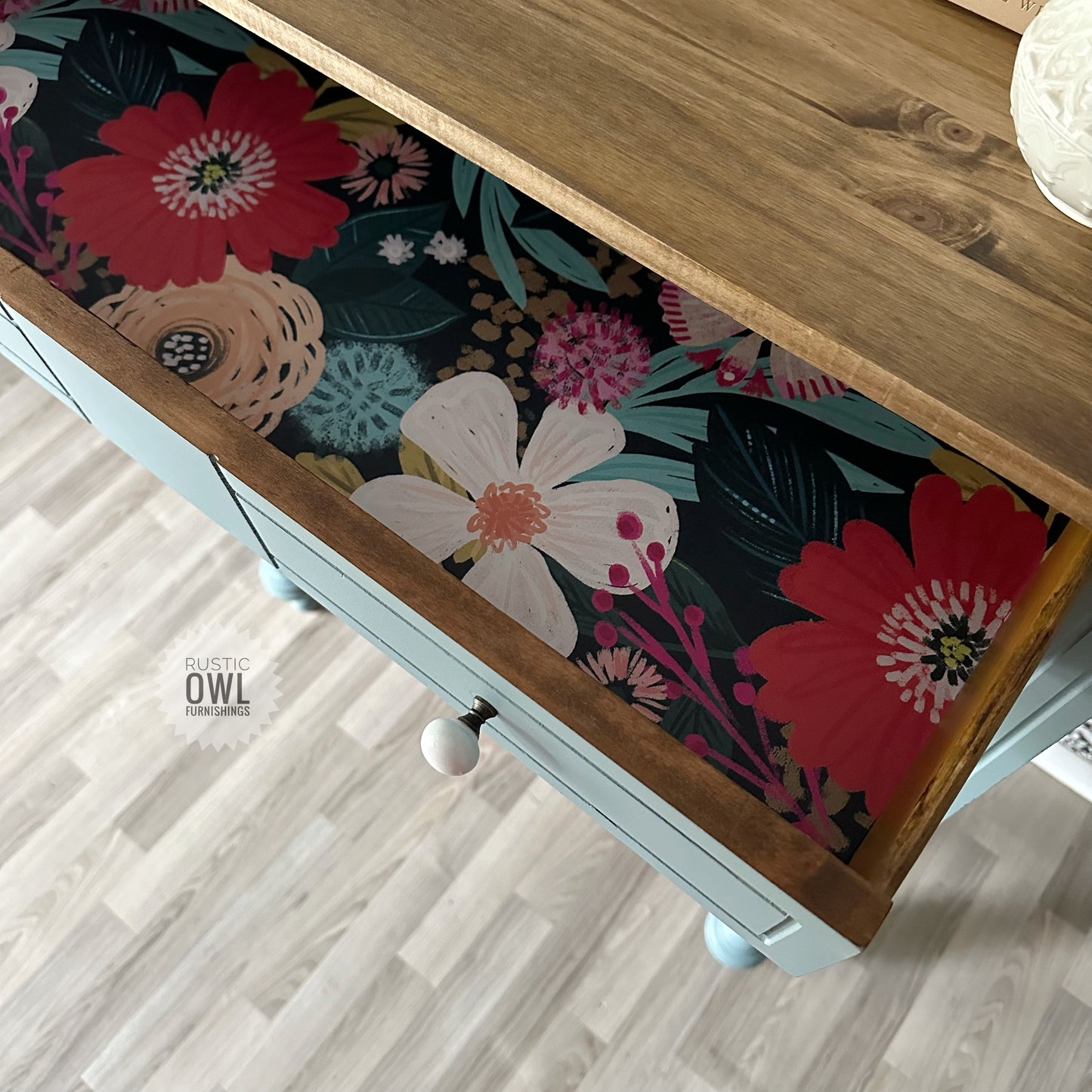 Vintage Blue Dresser