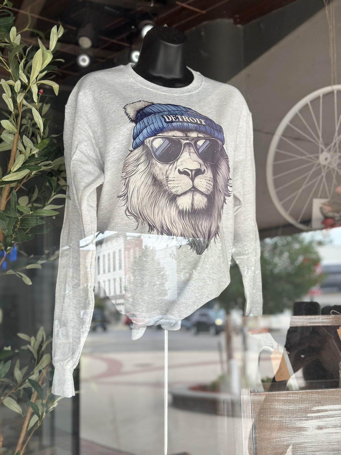 Detroit Lions Adult Graphic Sweatshirt