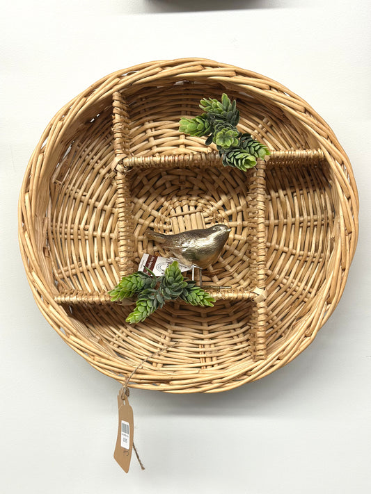 Wicker Basket Shelf