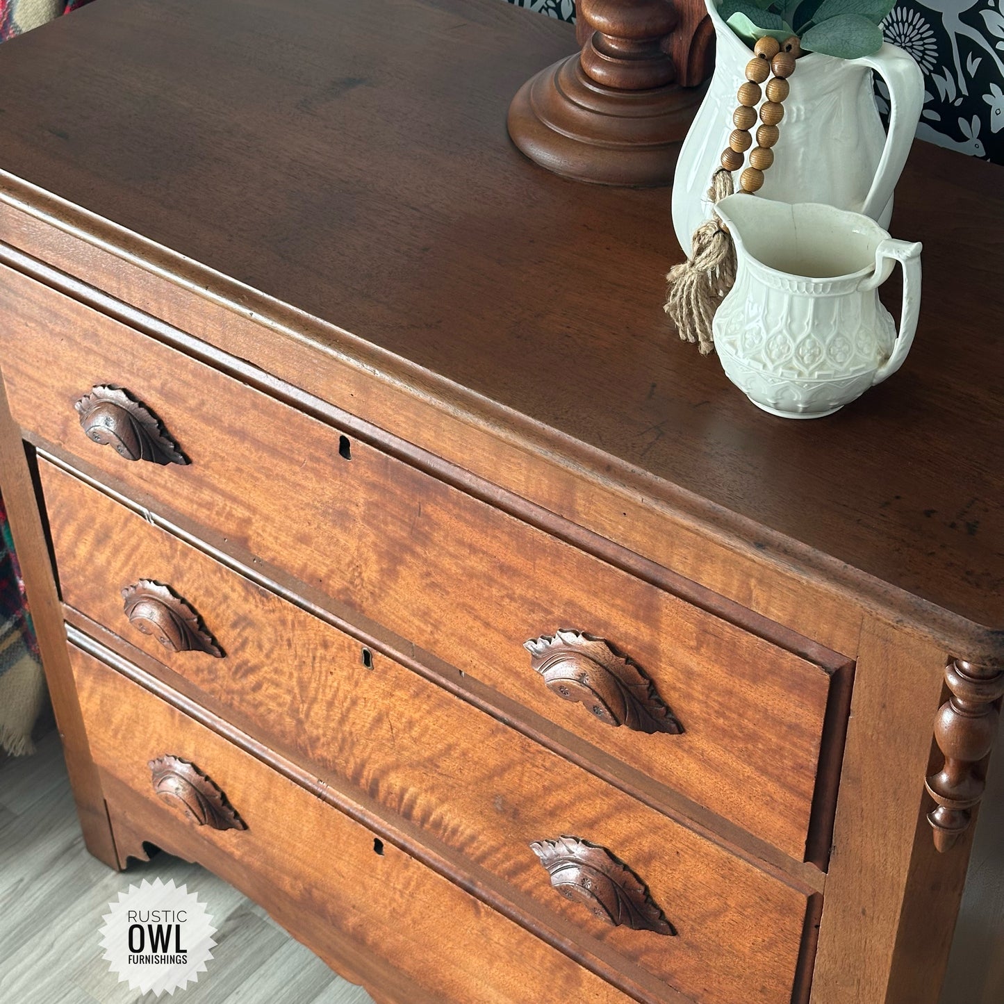 Victorian Walnut Dresser
